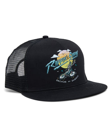 Dharco Flat Brim Trucker | Rippin & Sippin